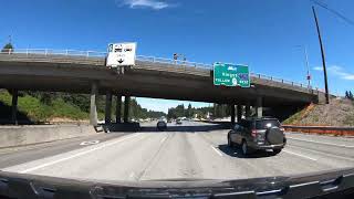 Seattle Summer - Drive from University District to Bothell