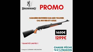 Promo carabine Browning Bar MK3 Tracker