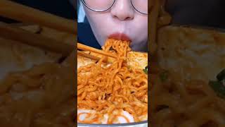 Noodles ASMR / ASMR Food Eating Sounds / Noodles Mukbang #Shorts (3)