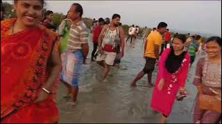 ଆଜି ବାରୁଣୀ ସ୍ନାନ 🔥Barunei Snan River 🏞️#ଆଜି_ବାରୁଣୀ#barunei_Snan#River_Video#river