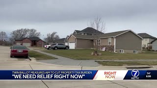 Twin ballot measures aim to cut down property tax burden in Nebraska