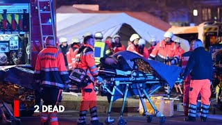 2 Dead As Car Slams Into Crowded Christmas Market In Germany