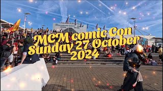 MCM Comic Con Sunday 27 October - ExCel London