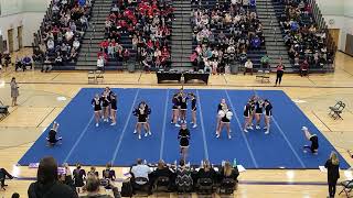 Battlefield High School at Region 6B Cheer Competition 2022