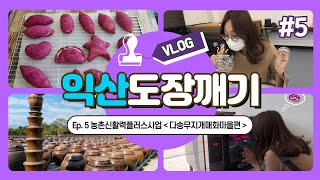 VLOG 익산 도장깨기 5회차 농촌신활력플러스사업시골여행