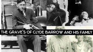 The grave’s of Clyde barrow and his brother and his mother and father
