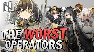 The WORST Operator For Every Class | In-Depth Analysis [Arknights]
