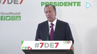 Meade presenta declaración “7 de 7”; reporta ingresos anuales por 2.3 mdp