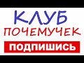 Приветствуем в Клубе Почемучек