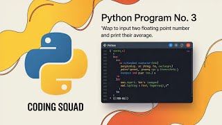 Python Program to input two floating point numbers and print their average | Python Programs