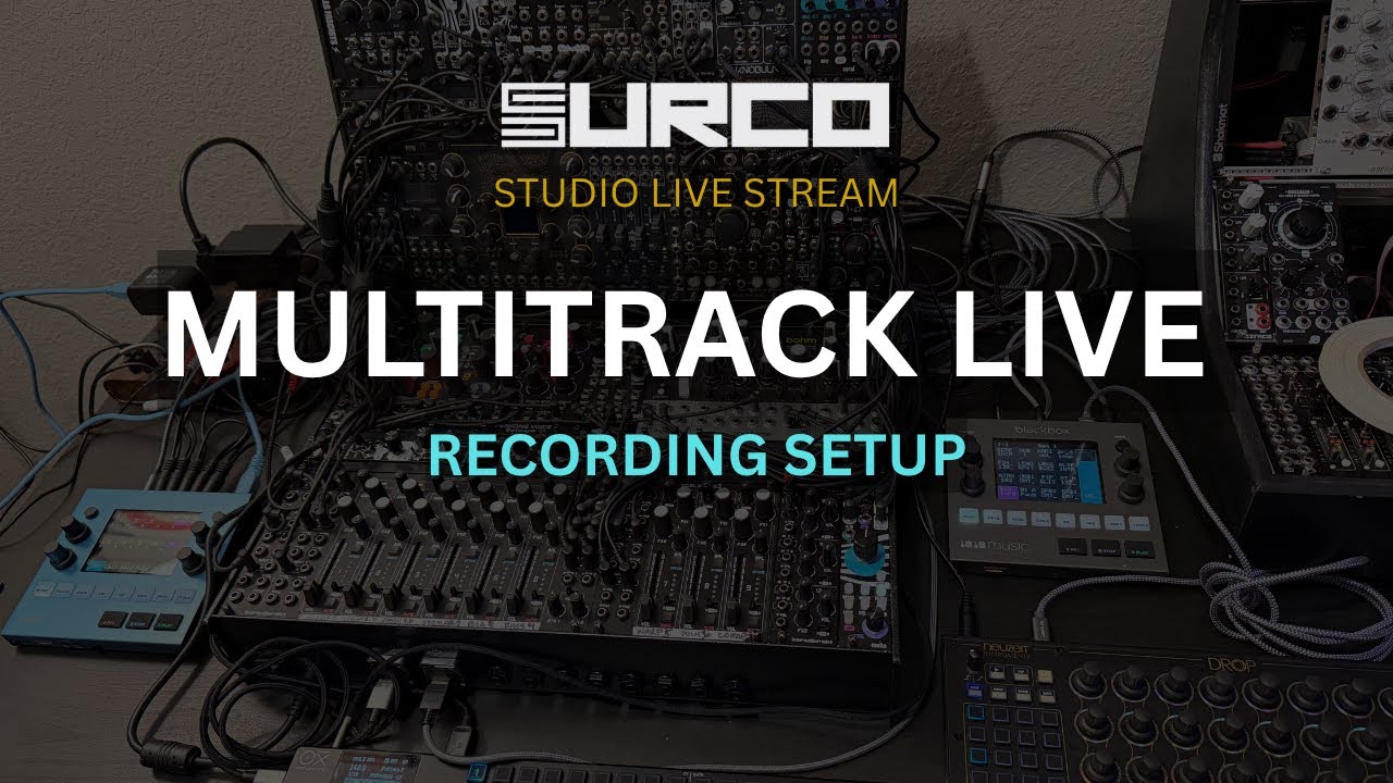 Live Multitrack Recording Setup Youtube