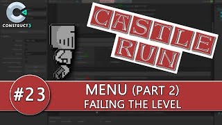 Construct 3 Tutorial #23 - CASTLE RUN - Menu Retry