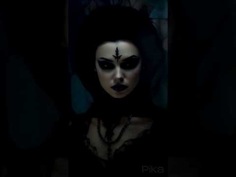 Gothic Woman Gothic Girl Victorian Gothic Eerie Atmosphere AI Art