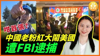 中國老粉紅在美國極度囂張 高喊：「共產黨是我的祖宗！」，結果遭FBI逮捕