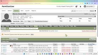 PCC Training Orders Portal Management