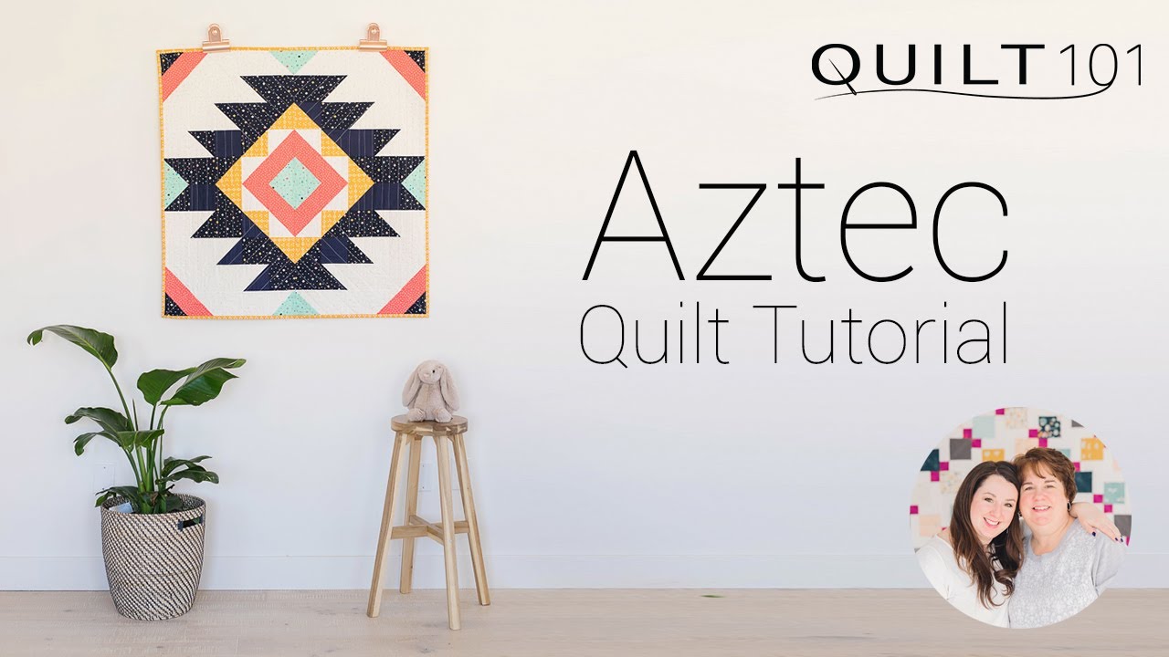 Aztec Quilt Pattern Tutorial Youtube