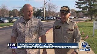 From Iwo Jima to Iraq: Chagrin Falls veterans bond over service