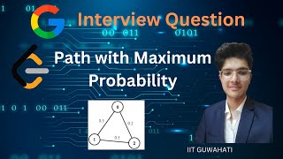 Path with Maximum Probability | Complete Thought Process | Leetcode 1514
