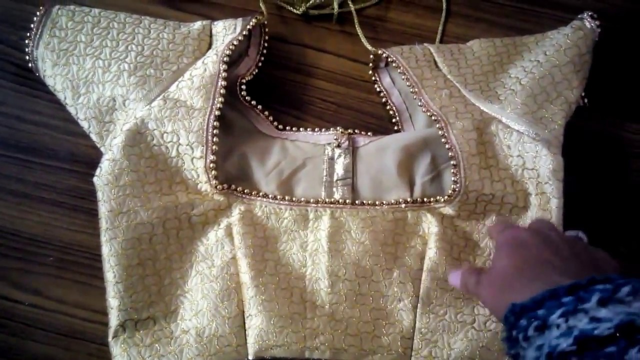 Step By Step Easy Blouse Cutting Youtube