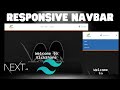 Lets Build A Responsive Navbar | Nextjs Tailwindcss | Beginner Project | Part1