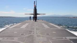 A Day Aboard a US Cruise Missile Submarine   USS Ohio SSGN 726