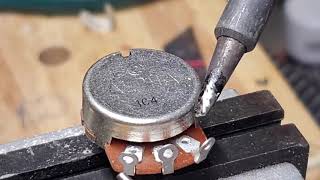 How to solder a guitar potentiometer