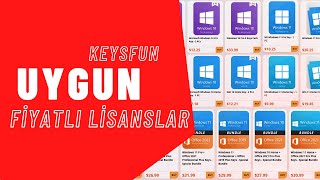 KEYSFUN İLE UCUZ WINDOWS/OFFICE LİSANSLARI SATIN ALIN