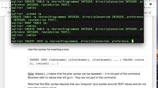 apy session 5 exercises 12 sqlite client insert into