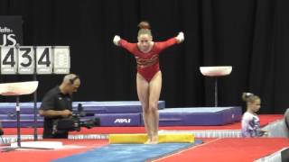 Rachel Gowey - Vault - 2016 P\u0026G Gymnastics Championships - Sr. Women Day 1