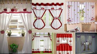 Preciosas ideas de cortinas para cocinas