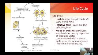 Parisitology GIARDIA by Dr.Sagar Chakraborty, Microbiology, NEIGHRIMS, Shillong