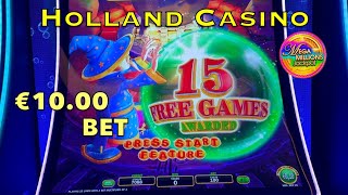 HOLLAND CASINO 10.00 Bet Bonus Mega Millions Jackpot Slot Machine #slots #casinogames #casino #slot