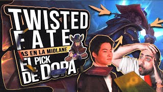 ♥️♠️TWISTED FATE♠️♥️ | EL PICK SECRETO DE DOPA | TWISTED FATE S14 👽 ADERTY