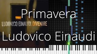 🎹 Primavera, Ludovico Einaudi, Synthesia Piano Tutorial