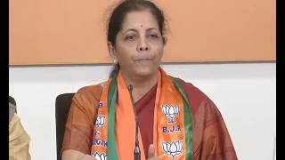 Press Conference by Smt Nirmala Sitharaman in Lucknow, Uttar Pradesh : 07.02.2017