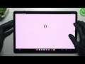 How to Enable the Incognito Mode on SAMSUNG Galaxy Tab S9 Plus - Opera, Google Chrome, Edge, Firefox