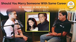 Should You Marry Someone With Same Career? ft. Ronnie Screwvala | TheRanveerShow Clips