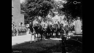 Übergabe des II. Husarenregimentes an den Kronprinzen in Danzig