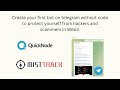 Build a no-code Telegram bot to shield against scammers and hackers in Web3 with @Quicknode