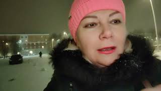 Vlog. Скоро 2025 год! Наш город украсили. Погода-снежная. ❄️❄️❄️