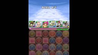 【PADAREA】パズドラ　サンダルフォン降臨　諸葛亮 ✕ ディオス 攻略