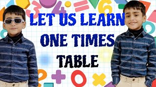 EASY MATHS LEARNING TRICKS FOR KIDS AND TODDLERS  | SIMPLE MATHS LEARNING TRICKS | ONE TIMES TABLE