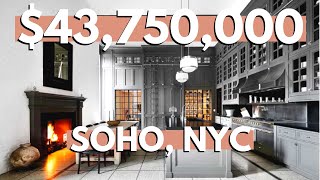 Inside a $43,750,000 SoHo New York City Penthouse