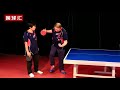 table tennis serve and third ball attack with 马凯旋