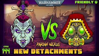 NEW DETACHMENT! Drukhari vs Adeptus Mechanicus: A Warhammer 40k Battle Report | 10th Edition 2000pts