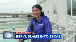 Beryl weakens to tropical storm after slamming into Texas