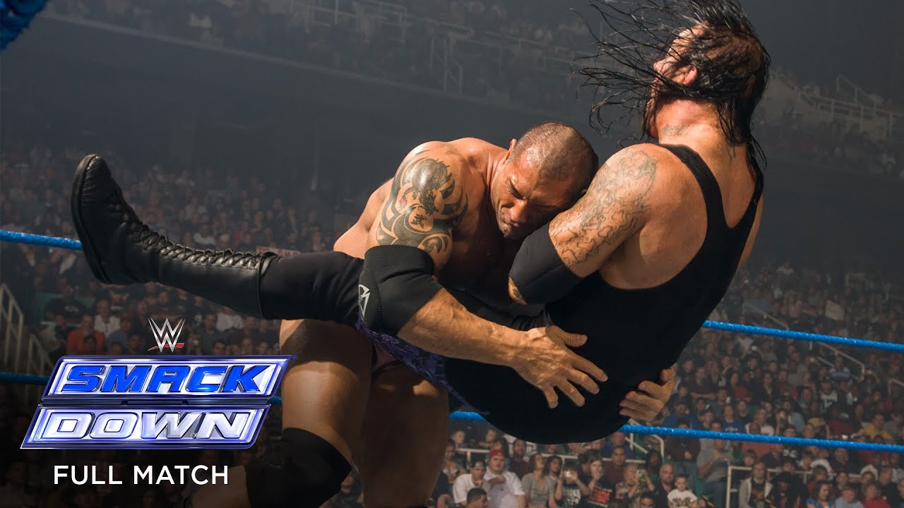 FULL MATCH - Undertaker Vs. Batista - World Heavyweight Title No DQ ...