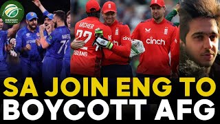 South Africa join England to boycott Afghanistan | Saim latest update