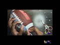 how to make a custom football