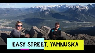 Easy Street, Mt. Yamnuska - A Super Fun 6 Pitch, 235m, 5.6 Trad Climb